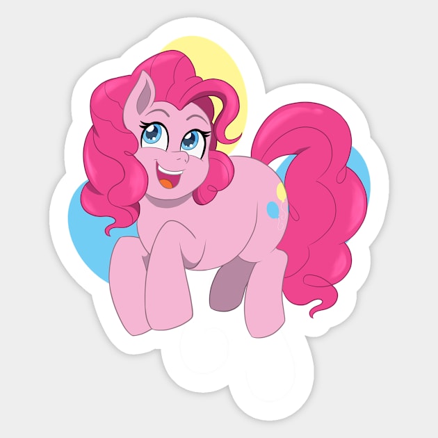 Pinkie Pie Sticker by SkyBlueArts